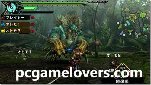 Monster Hunter Portable 3rd PSP ROM Gameplay Download